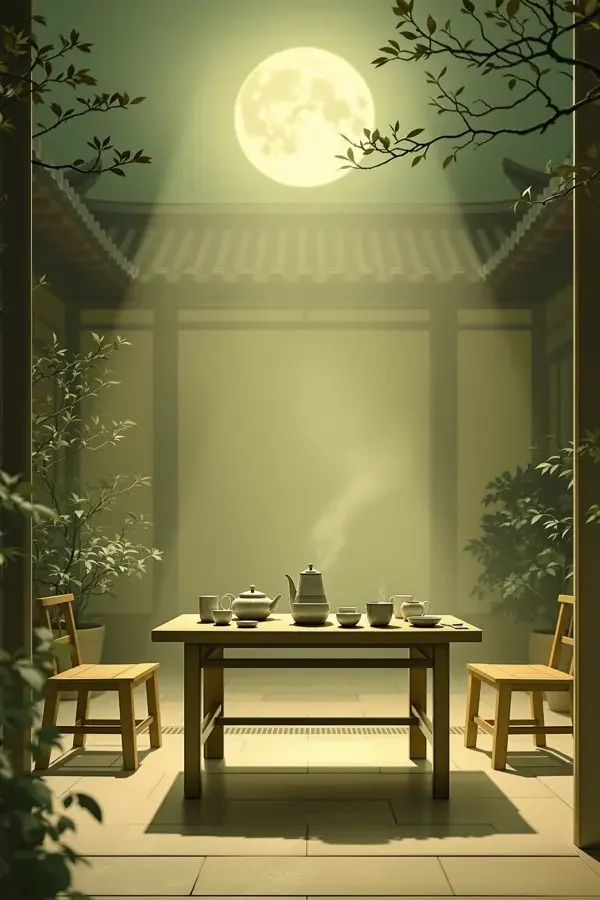 月下茶席 2024 电影海报